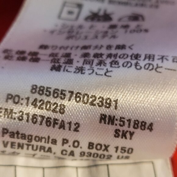 Patagonia Nano Puff Jacket Women's XS - Picture 8 of 8